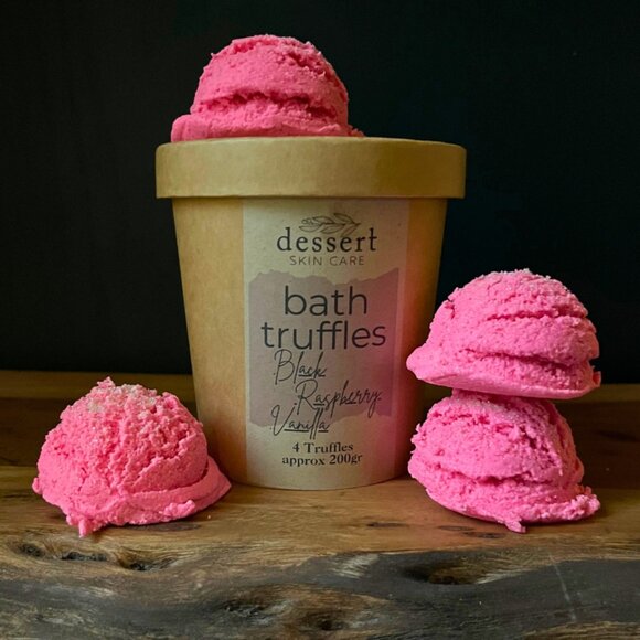 Black Raspberry Vanilla Bath Truffles 7oz/200gr - Picture 1 of 2